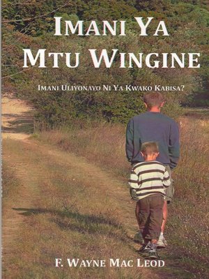 cover image of Imani Ya Mtu Wingine
